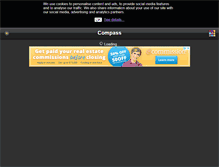 Tablet Screenshot of compass.worldclockr.com