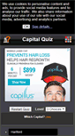 Mobile Screenshot of capitalquiz.worldclockr.com